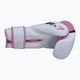 Γυναικεία γάντια πυγμαχίας RDX BGR-F7 λευκό και ροζ BGR-F7P 10
