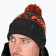 Fox International Collection Booble μαύρο/πορτοκαλί χειμερινό καπέλο 7