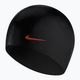 Nike Solid σιλικόνη σκουφάκι κολύμβησης μαύρο 93060-001