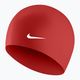 Nike Solid σιλικόνη σκουφάκι κολύμβησης κόκκινο 93060-614 3
