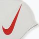 Nike BIG SWOOSH καπέλο για κολύμπι λευκό και κόκκινο NESS5173-173 2