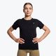 Γυναικείο μπλουζάκι προπόνησης Gymshark Energy Seamless μαύρο