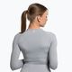 Γυναικεία μακρυμάνικη μπλούζα προπόνησης Gymshark Vital Seamless Crop Top ανοιχτό γκρι 3