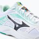 Γυναικεία παπούτσια τένις Mizuno Break Shot 3 AC λευκό και πράσινο 61GA212623 8