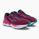 Γυναικεία παπούτσια για τρέξιμο Mizuno Skyrise 3 ροζ παγώνι/λευκό/μπλε αλγερινό 4