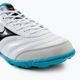 Mizuno Morelia Sala Club TF ανδρικά ποδοσφαιρικά παπούτσια λευκό Q1GB220309 7
