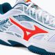Ανδρικά παπούτσια τένις Mizuno Breakshot 3 CC λευκό 61GC2125 7