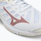 Γυναικεία παπούτσια βόλεϊ Mizuno Wave Voltage λευκό V1GC216036 7