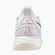 Ανδρικά παπούτσια βόλεϊ Mizuno Wave Momentum 2 λευκό/ροζ/χιονισμένο λευκό 8