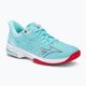 Γυναικεία παπούτσια τένις Mizuno Wave Exceed Tour 5 AC tanger turquoise/fiery coral 2/white