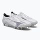 Ανδρικά ποδοσφαιρικά παπούτσια Mizuno Alpha JP Mix λευκό/κόκκινο ανάφλεξης/ 801 c 4