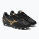 Ανδρικά ποδοσφαιρικά παπούτσια Mizuno Morelia Neo IV Pro AG μαύρο/χρυσό/μαύρο 4