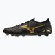 Mizuno Morelia Neo IV Beta JP MD ανδρικά ποδοσφαιρικά παπούτσια μαύρο/χρυσό/μαύρο 3