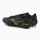 Mizuno Morelia Neo IV Beta Elite MD ανδρικά ποδοσφαιρικά παπούτσια μαύρο/χρυσό/μαύρο 4