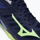 Ανδρικά παπούτσια βόλεϊ Mizuno Wave Dimension evening blue / tech green / lolite 10