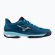 Ανδρικά παπούτσια τένις Mizuno Wave Exceed Light 2 AC moroccan blue / white / bluejay 9