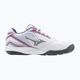 Γυναικεία παπούτσια τένις Mizuno Break Shot 4 AC λευκό / ροζ tetra / turbulence 9