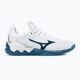 Ανδρικά παπούτσια βόλεϊ Mizuno Wave Luminous 2 λευκό/μπλε/ασημί 2