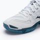 Ανδρικά παπούτσια βόλεϊ Mizuno Wave Voltage λευκό/μπλε/ασημί 7
