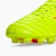 Mizuno Morelia Neo IV Pro MD κίτρινο ασφαλείας/καυτό κοράλλι 2/ασημένιο γαλαξία ανδρικά ποδοσφαιρικά παπούτσια 9