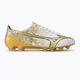 Ανδρικά ποδοσφαιρικά παπούτσια Mizuno Αlpha Japan Md λευκό/χρυσό/μαύρο 2
