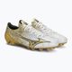Mizuno ανδρικές μπότες ποδοσφαίρου Αlpha Elite MD λευκό/χρυσό/μαύρο 5
