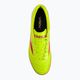 Mizuno Morelia Sala Elite IN safety yellow/fiery coral 2/galaxy silver ανδρικές μπότες ποδοσφαίρου 7
