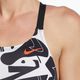 Nike Multiple Print Fastback Γυναικείο ολόσωμο μαγιό Μαύρο NESSC050-001 8