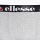 Ellesse Grillo ανδρικά σορτς μποξεράκια 3 ζευγάρια μαύρο/γκρι/λευκό 6