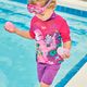 Παιδική μάσκα κολύμβησης Speedo Sea Squad Jr electric pink/miami lilac/blossom/clear 7