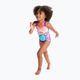 Speedo Παιδικό ολόσωμο παιδικό μαγιό με ψηφιακή εκτύπωση ροζ-μωβ 8-0797015162 4