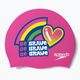 Speedo Printed Silicone Junior παιδικό καπέλο ροζ 8-0838614636 3