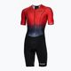 Ανδρικό HUUB Commit Long Course Triathlon Suit μαύρο/κόκκινο COMLCS 8