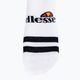 Ellesse Melna Trainer Liner κάλτσες 3 ζευγάρια λευκές 3