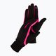 Γυναικεία γάντια τρεξίματος Viking Runway μαύρο/ροζ 140/18/2740