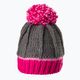 Viking Kiddi γκρι-ροζ παιδικό χειμερινό καπέλο 201/21/8940 2