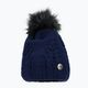 Γυναικείο χειμερινό καπέλο με καμινάδα Horsenjoy Mirella navy blue 2120503 2