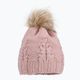 Γυναικείος χειμερινός σκούφος με καμινάδα Horsenjoy Mirella ροζ 2120501