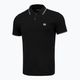 Ανδρικό Pitbull West Coast Polo Shirt Pique Stripes Regular μαύρο 4