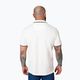 Ανδρικό Pitbull West Coast Polo Shirt Pique Stripes Regular λευκό 3