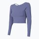 Γυναικεία μπλούζα γιόγκα 4F μπλε H4Z22-TSDL019 3