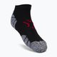 Ανδρικές κάλτσες προπόνησης 4F γκρι-κόκκινες H4Z22-SOM001 5