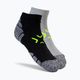 Ανδρικές κάλτσες προπόνησης 4F γκρι-πράσινες H4Z22-SOM001