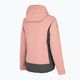 Γυναικείο μπουφάν σκι 4F ροζ H4Z22-KUDN002 8