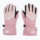 Παιδικά γάντια σκι 4F ροζ 4FJAW22AFGLF039 3