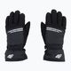 Παιδικά γάντια σκι 4F γκρι-μαύρο 4FJAW22AFGLM038 3