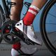 Luxa Ασύμμετρες κάλτσες ποδηλασίας κόκκινες LUHE19SAMRS 5