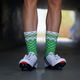 Luxa Ασύμμετρες κάλτσες ποδηλασίας πράσινες LUHE19SAMGS 6