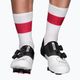 Luxa Flag λευκές και κόκκινες κάλτσες ποδηλασίας LAM21SPFS 2