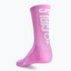 Luxa Girls Power γυναικείες κάλτσες ποδηλασίας ροζ LAM21SGPL1S 4